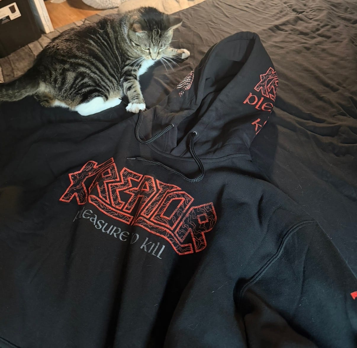 Customer photo review of Kreator - Pleasure To Kill - Deluxe Pullover Hoodie