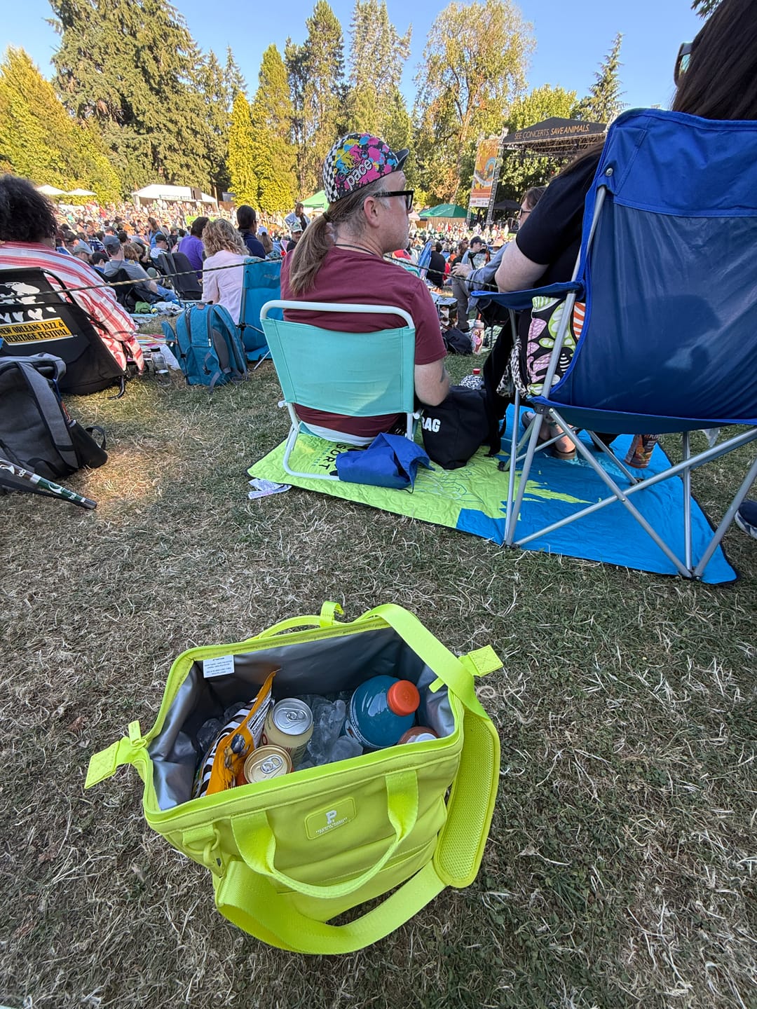 Customer photo review of Cascade Glacier Cooler