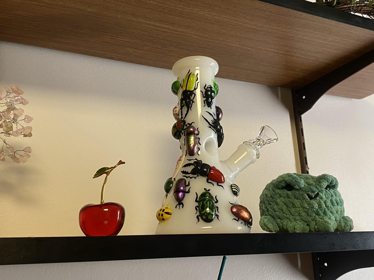 Customer photo review of CREEPY CRAWLIES BONG 8"