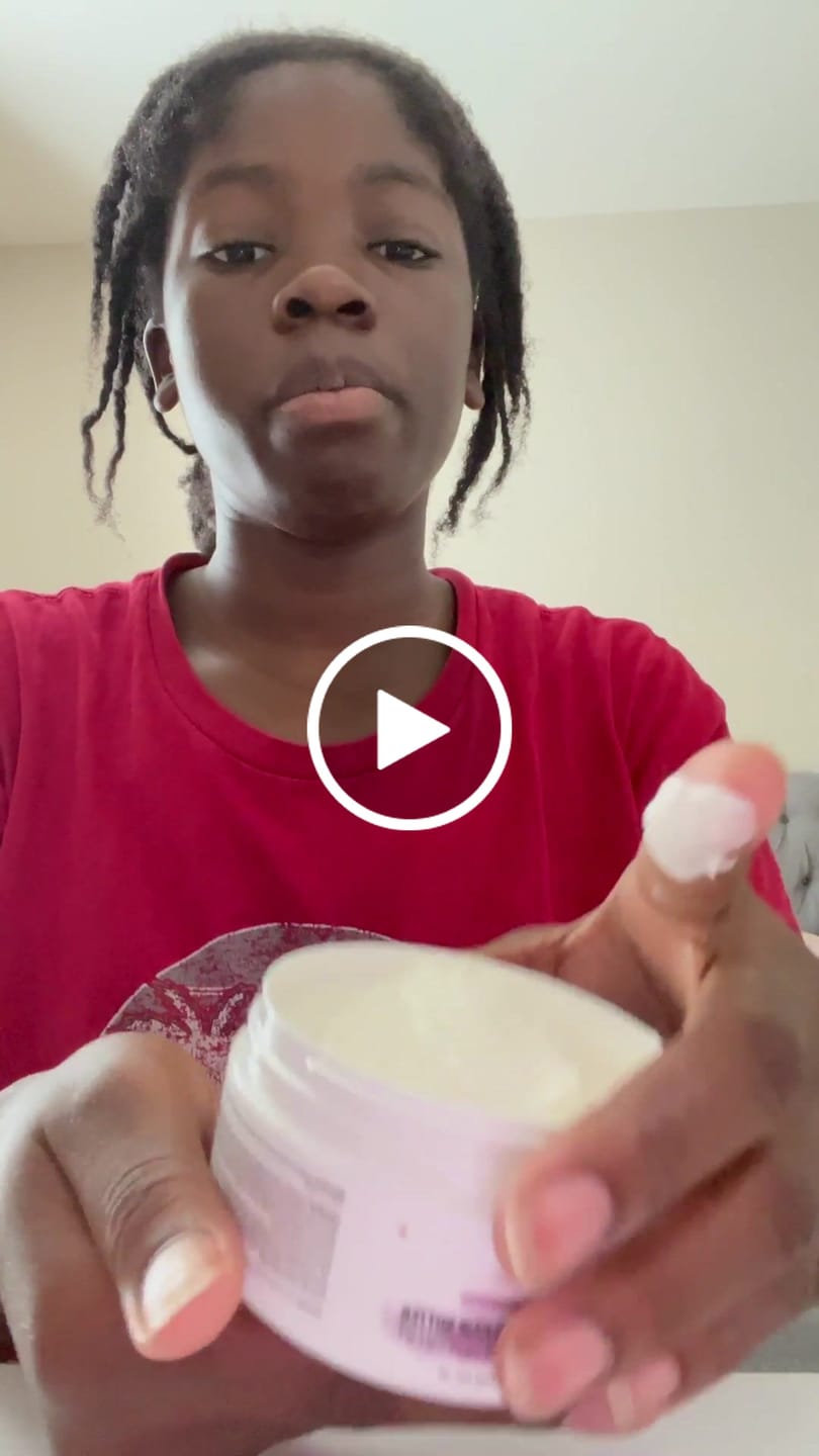 Customer video review of Revitalizing Hair Butter