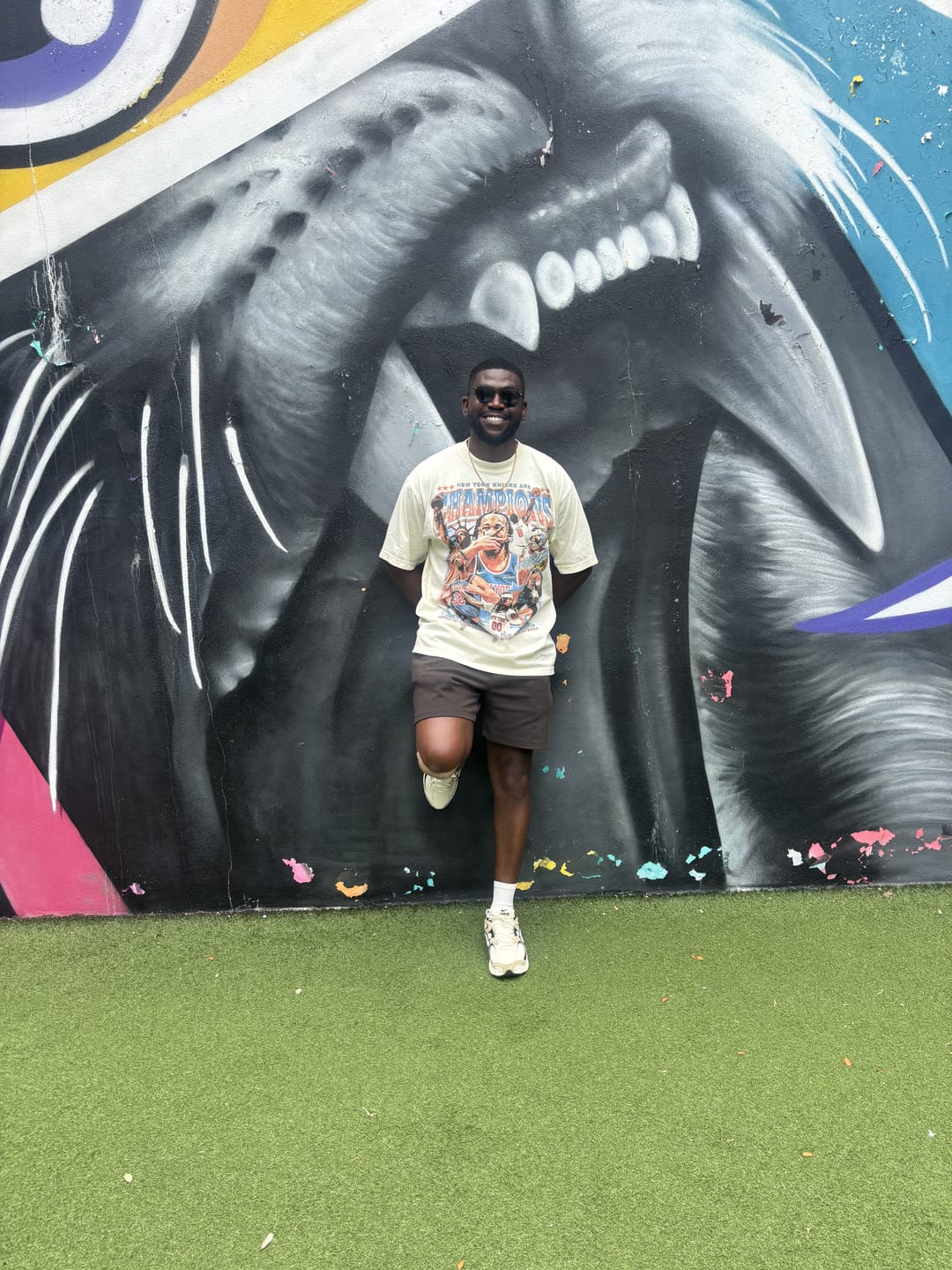 Customer photo review of Knicks Champs Tee