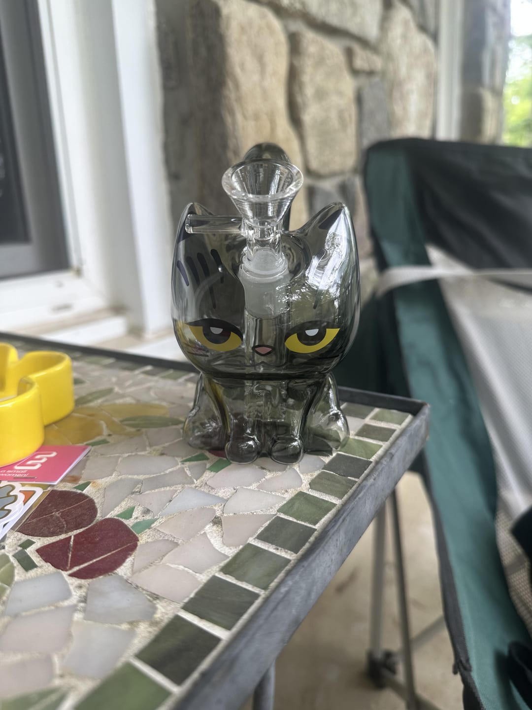 Customer photo review of CANNACAT BUBBLER