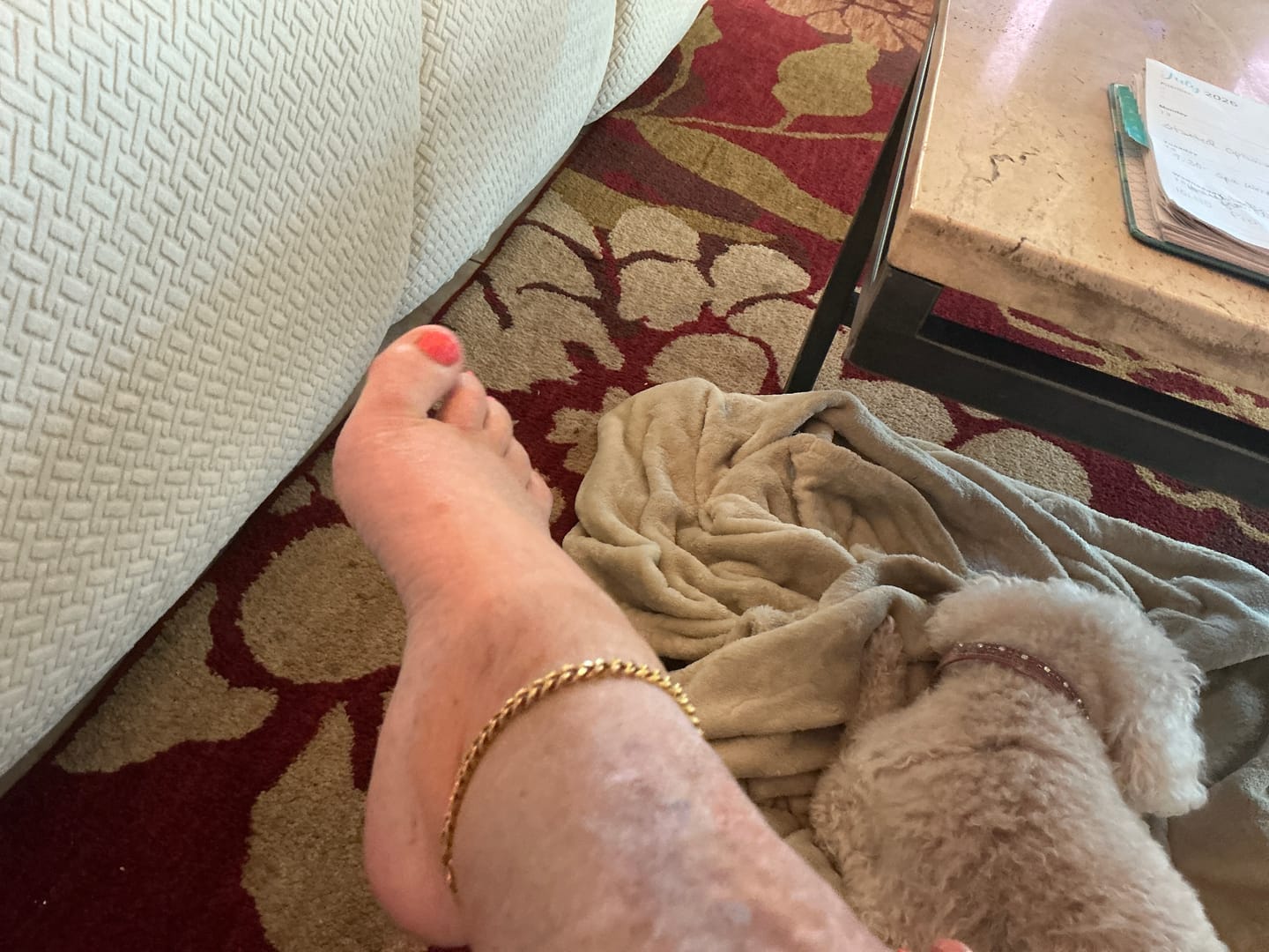 Customer photo review of Miami Anklet