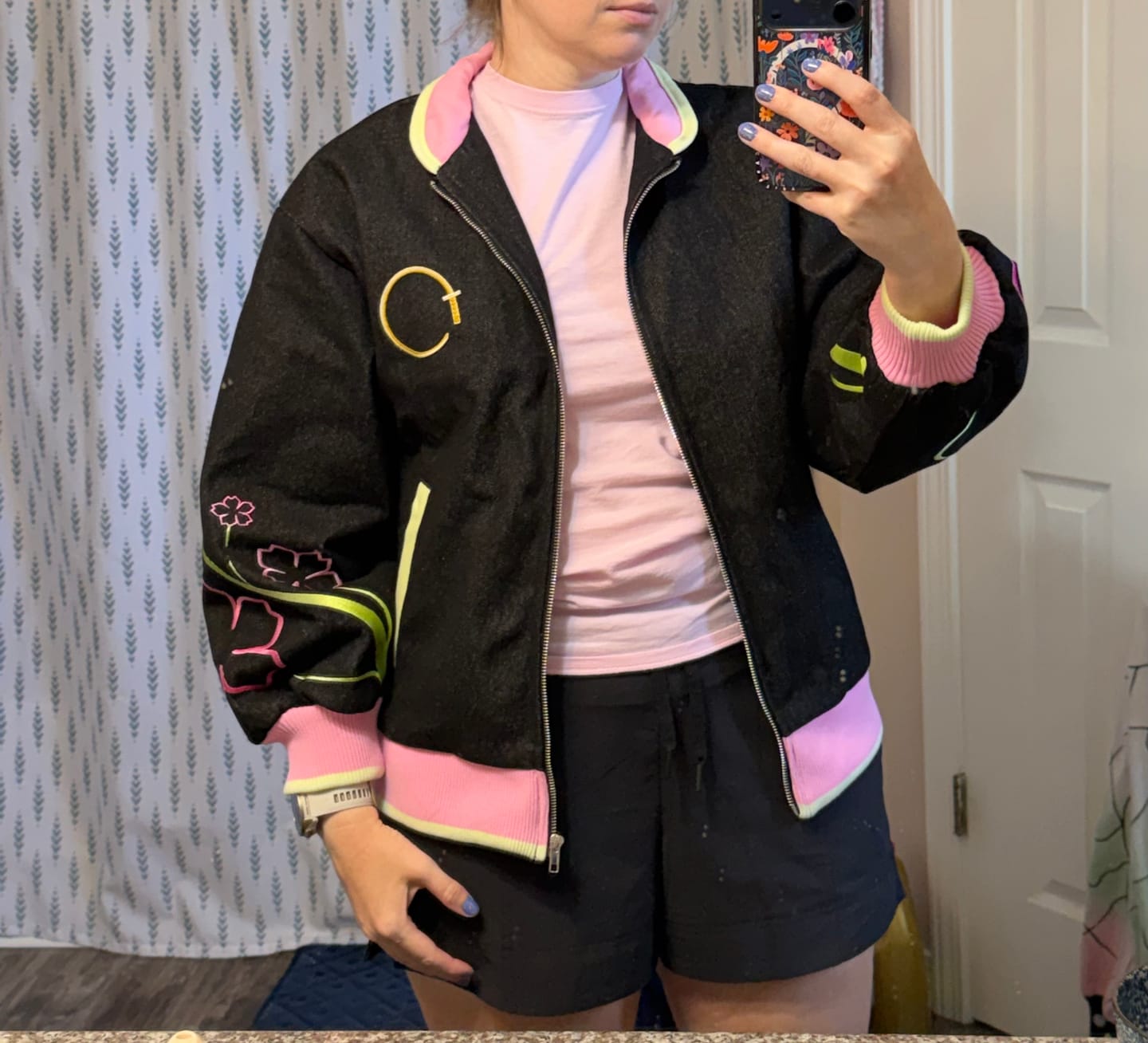 Customer photo review of First Love Denim Jacket Preorder
