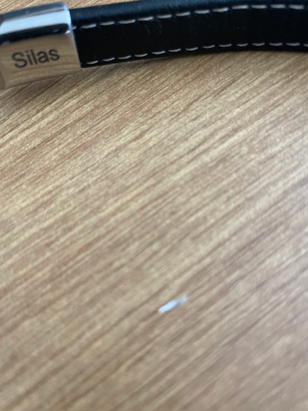 Customer photo review of „Für meinen Sohn“ graviertes Armband