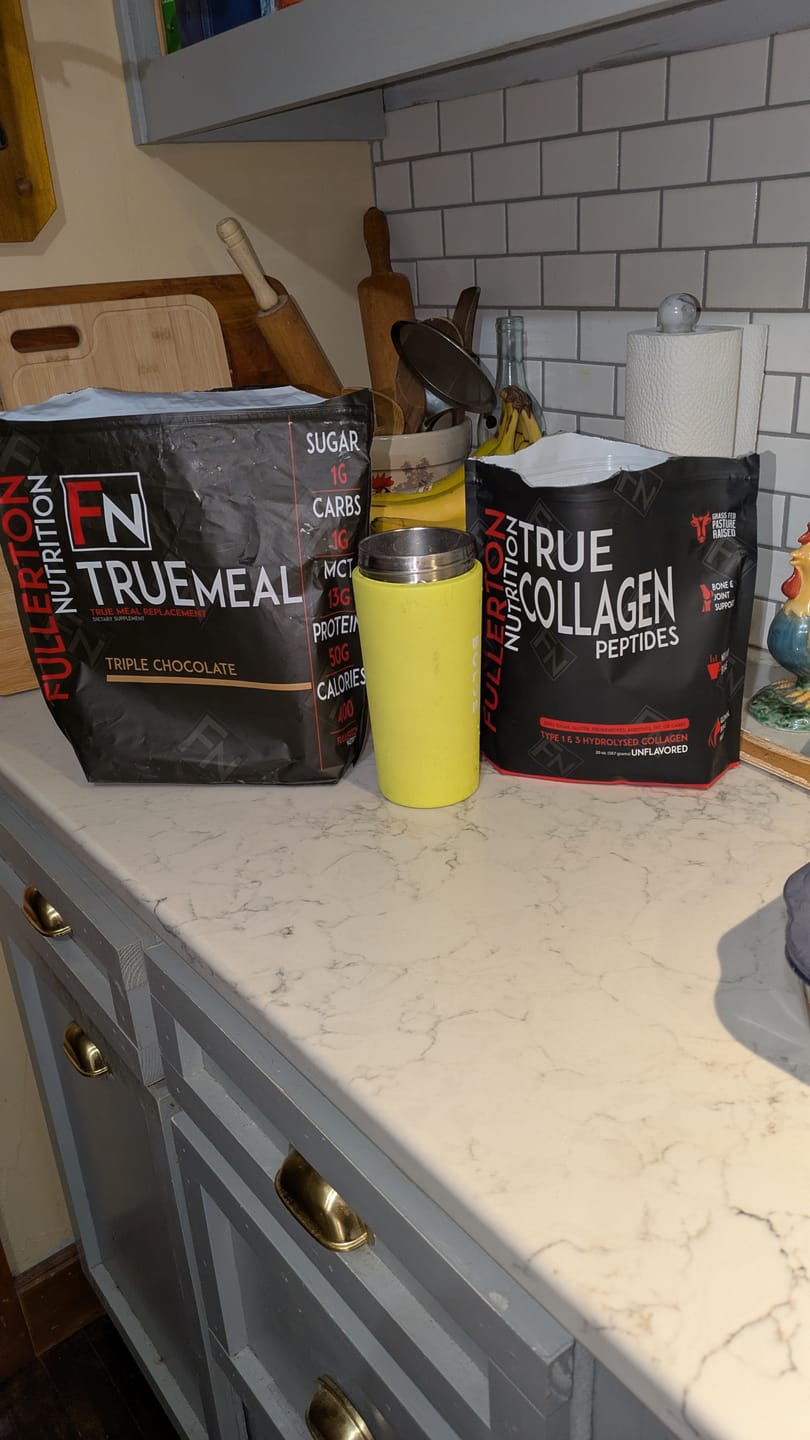 Customer photo review of True Collagen Protein