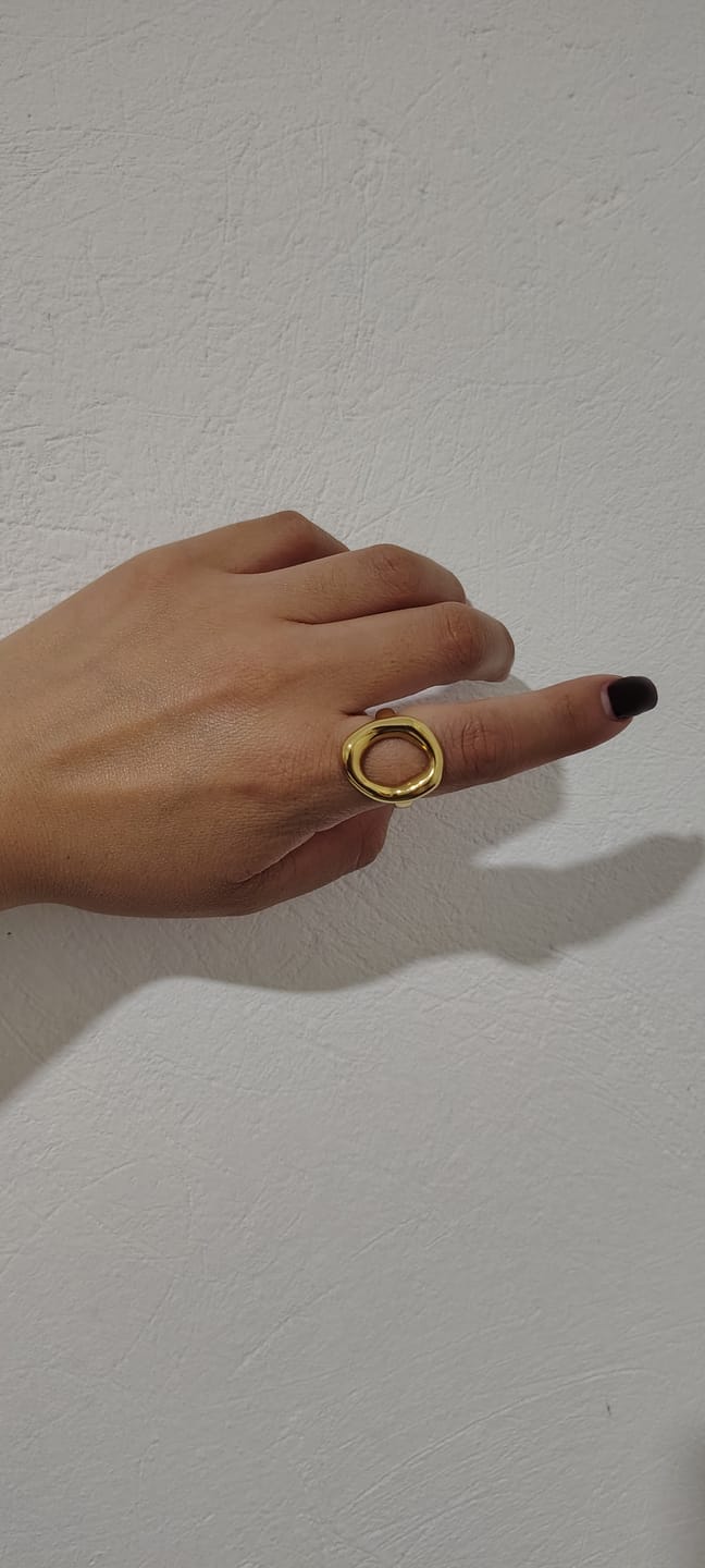 Customer photo review of Anillo Rust Mini