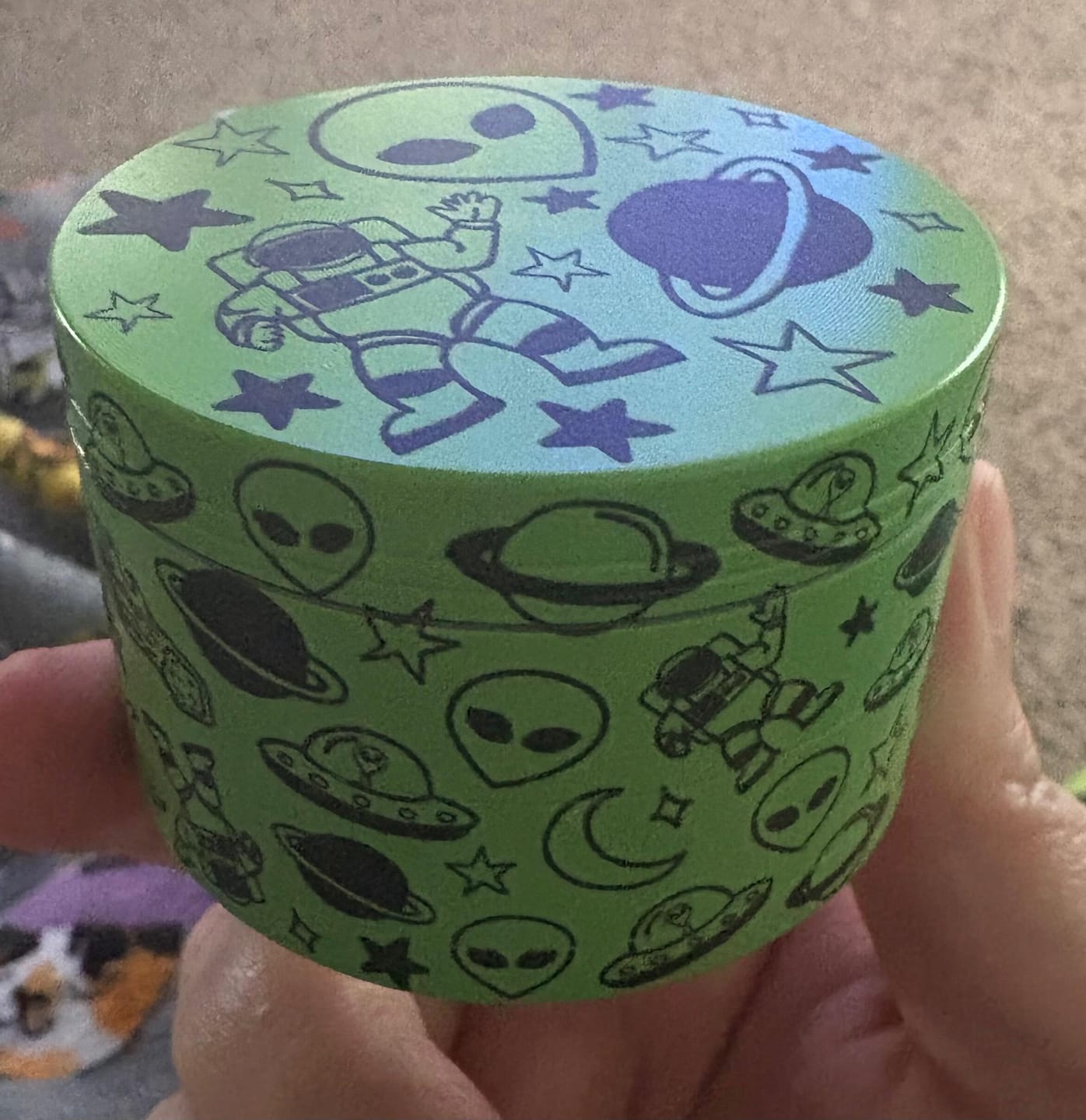 Customer photo review of SPACE DOODLE GRINDER