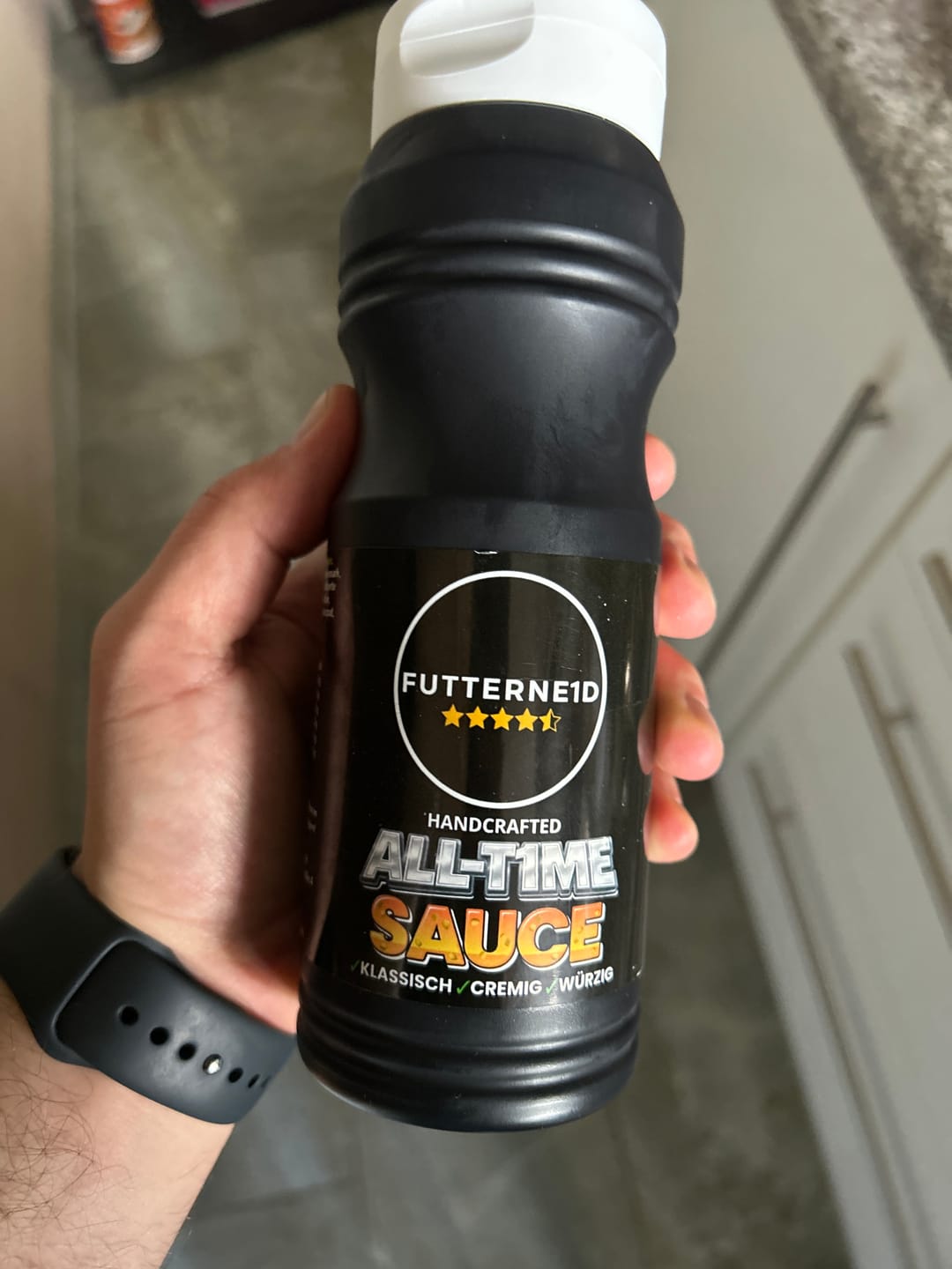 Customer photo review of ALL-T1ME Burger Sauce 500ml