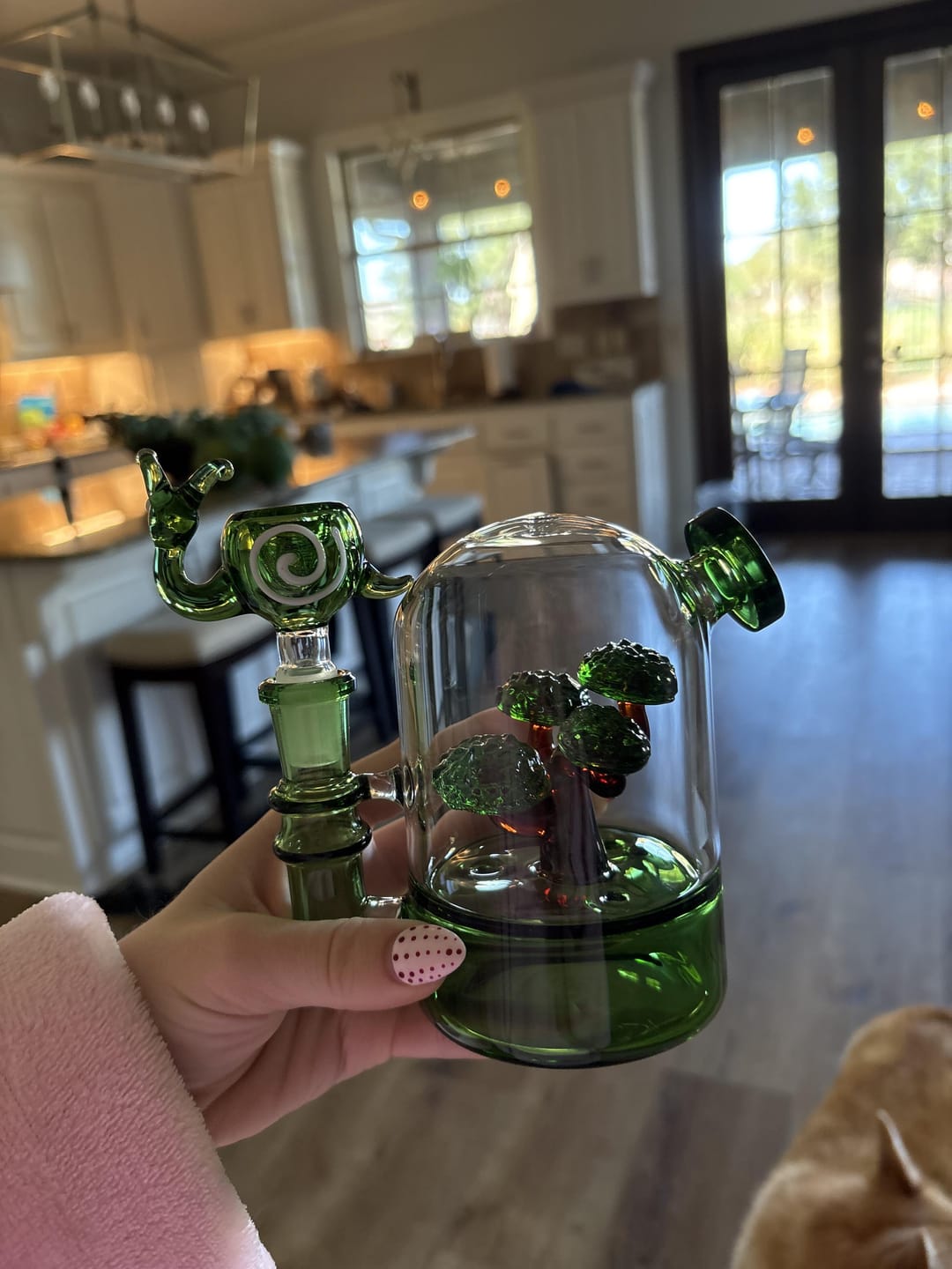 Customer photo review of BONSAI CLOCHE BONG
