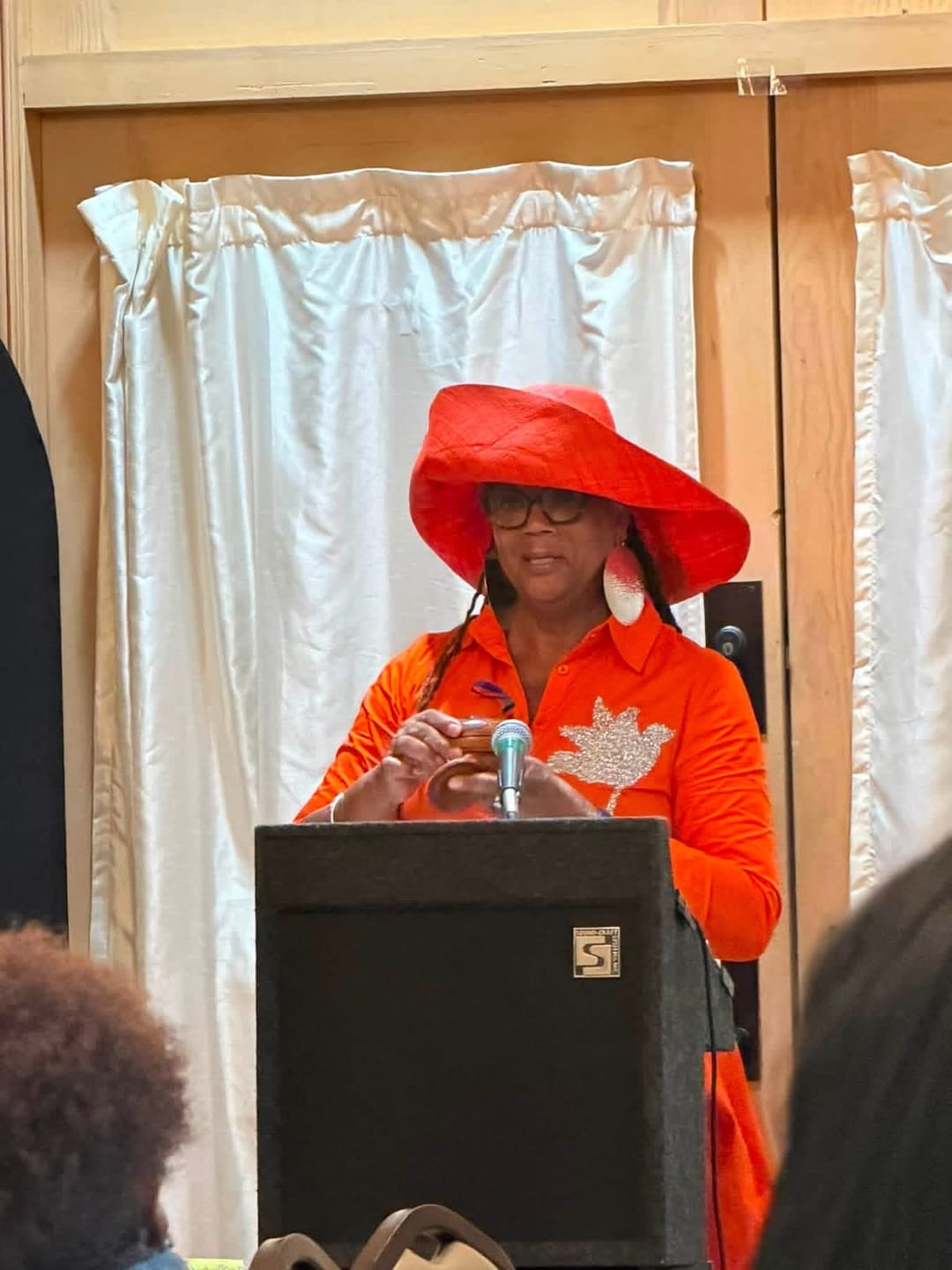 Customer photo review of Meena Summer Hat Solid Colors