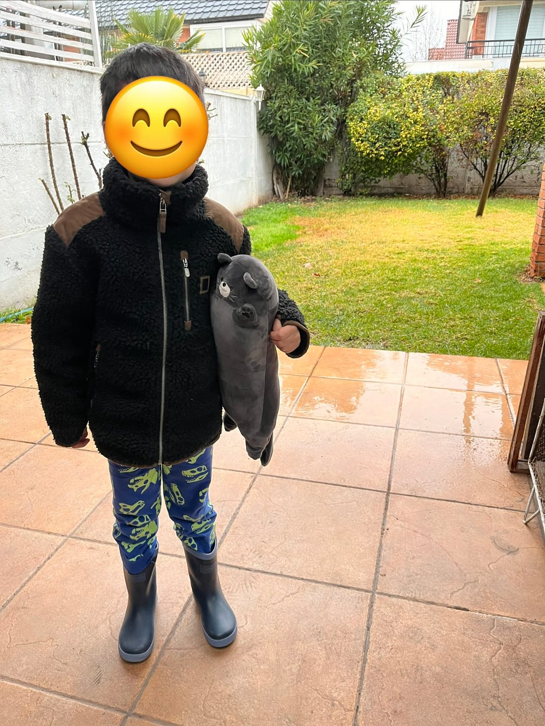 Customer photo review of Chaqueta Chiporro Lodge Black (Niño)