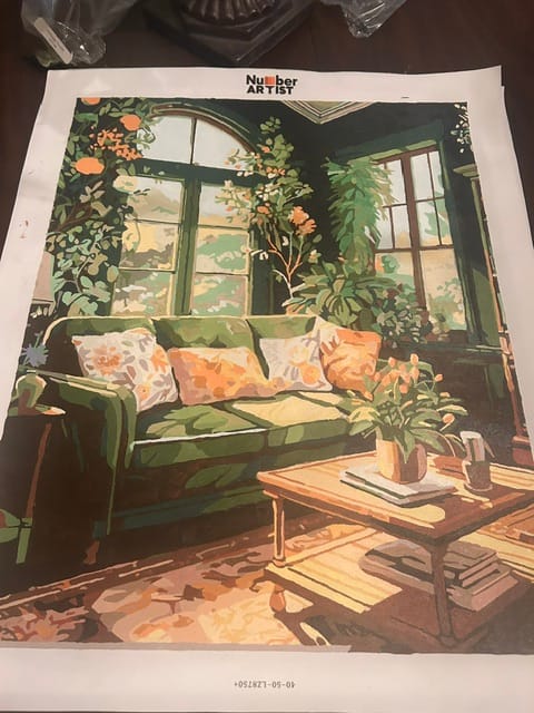 Customer photo review of Evergreen Couch