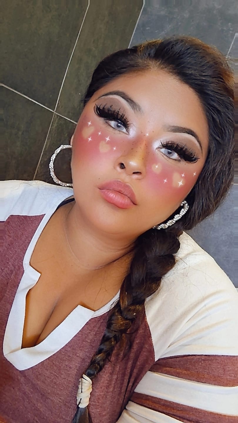 Customer photo review of Matte Gray Colored Contact Lenses