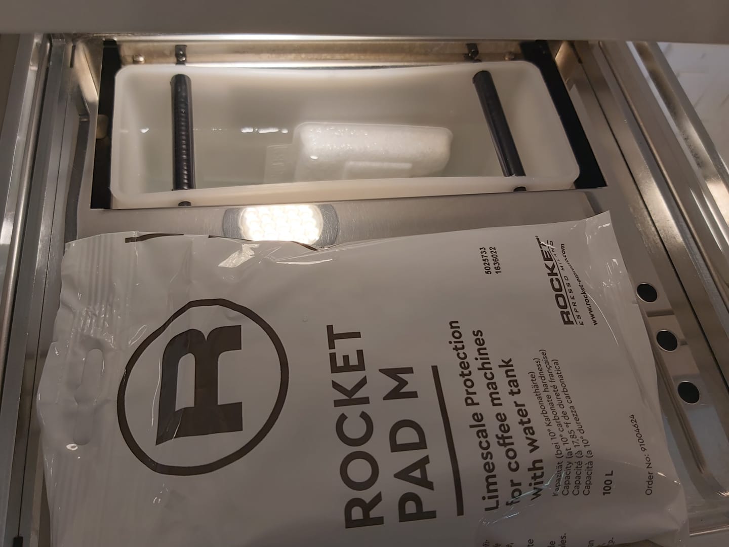 Customer photo review of Rocket - Pad M (Water Softener)