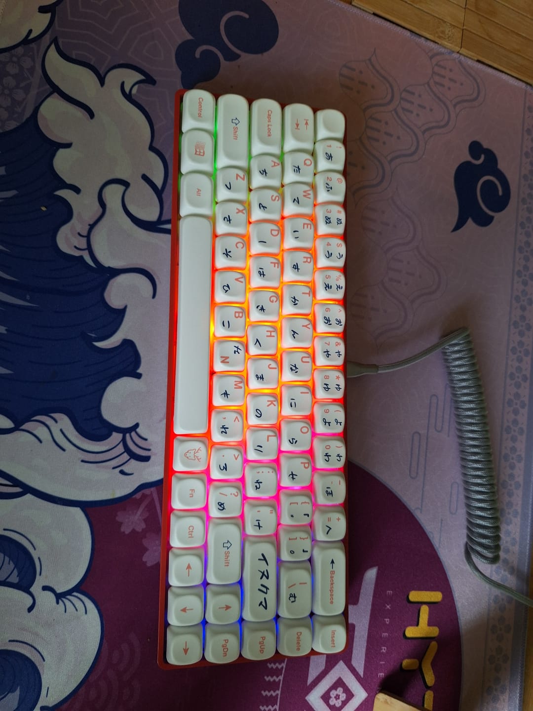 Customer photo review of KEYGEEK Y2 LINEAR SWITCH FACTORY LUBED (10PCS)