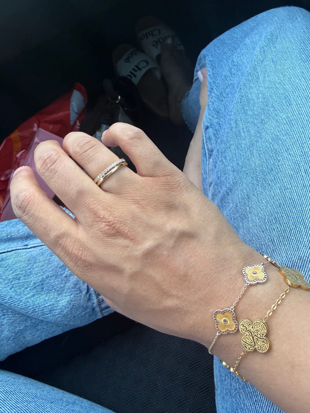 Customer photo review of Shukr | Sabr | Tawakkul Kleeblatt Armband