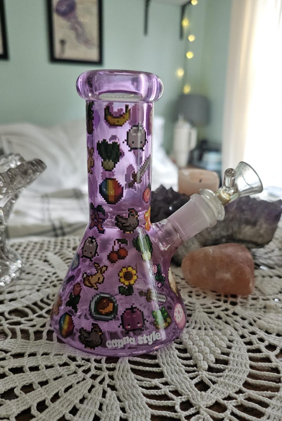 Customer photo review of VALLEY GAMER BONG 6”