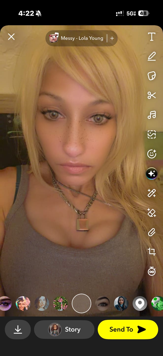 Customer photo review of Citha Hazel Brown Prescription Colored Contact Lenses
