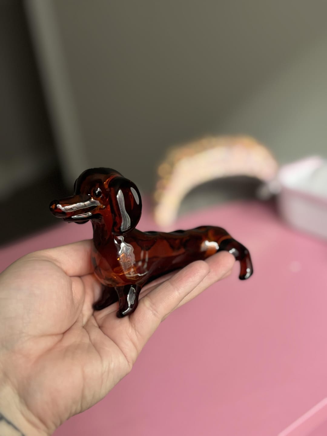 Customer photo review of WIENER DOG TRIPLE BOWL PIPE