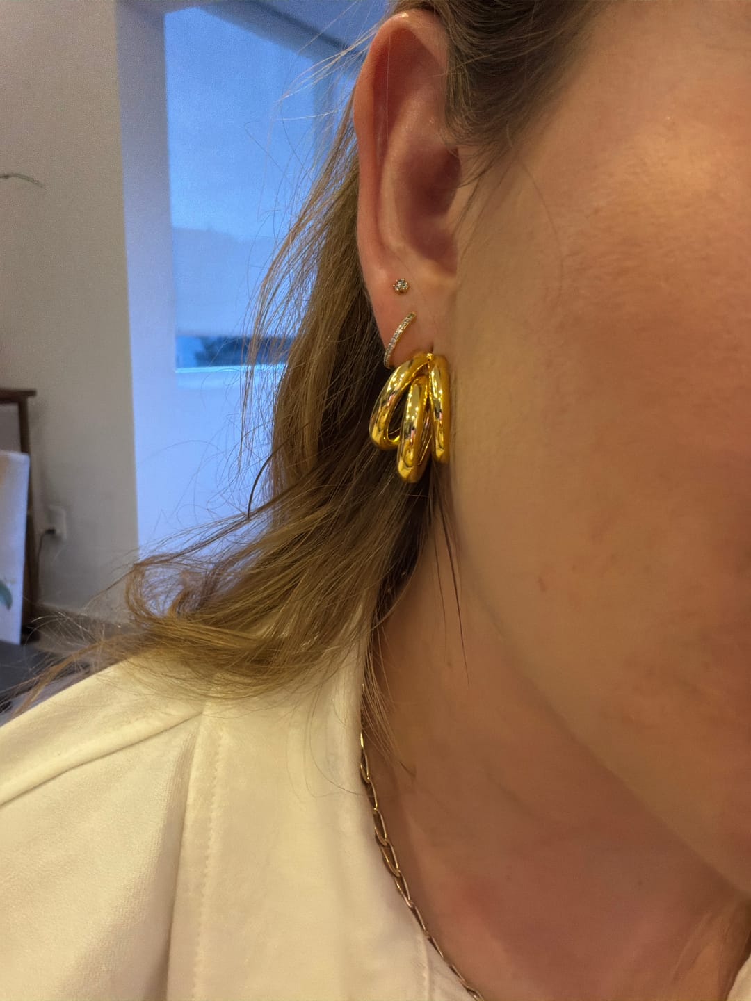 Customer photo review of Par Arracada Triple 25 mm