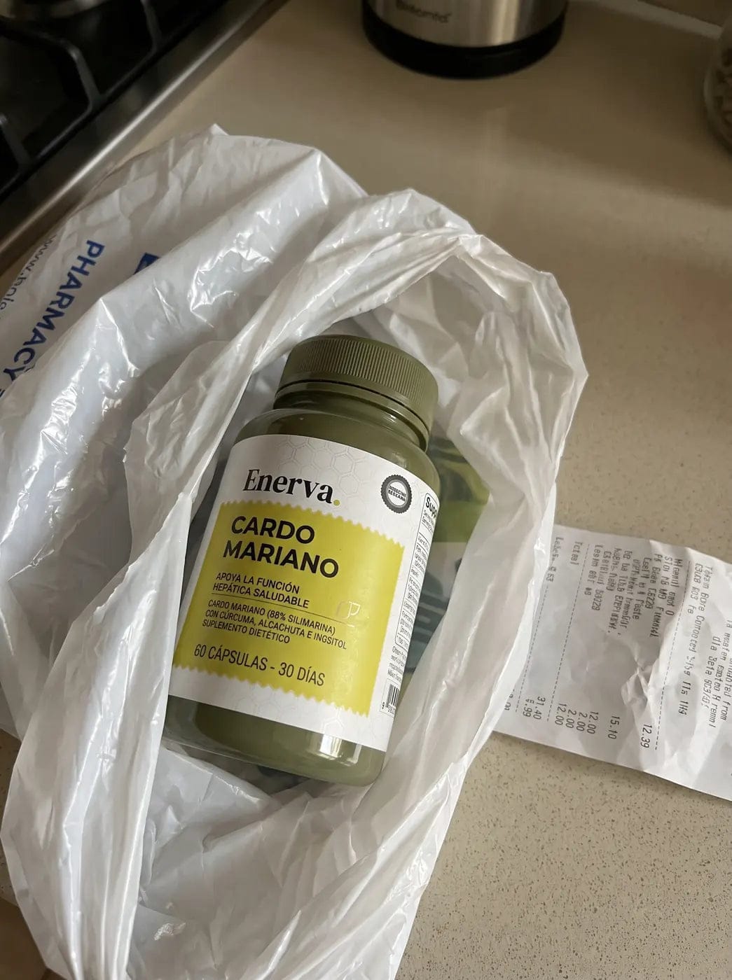Customer photo review of Cardo Mariano | Detox de hígado