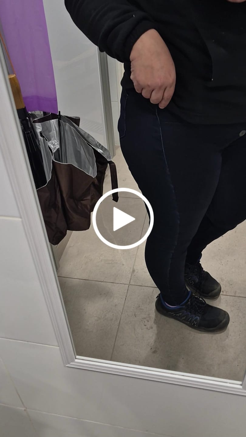 Customer video review of EZ2532 | Skinny Nacional Azul Oscuro Botones Ultra Push Up | EZ