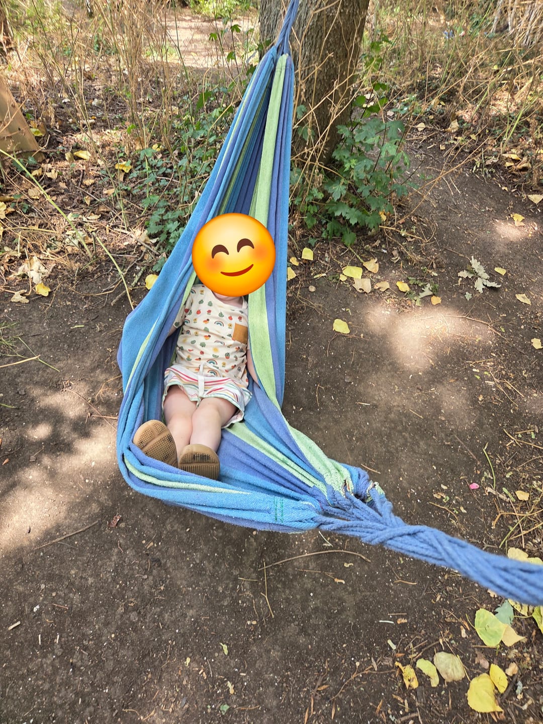 Customer photo review of Vintage Rainbows Organic T Shirt & Jogger Playset
