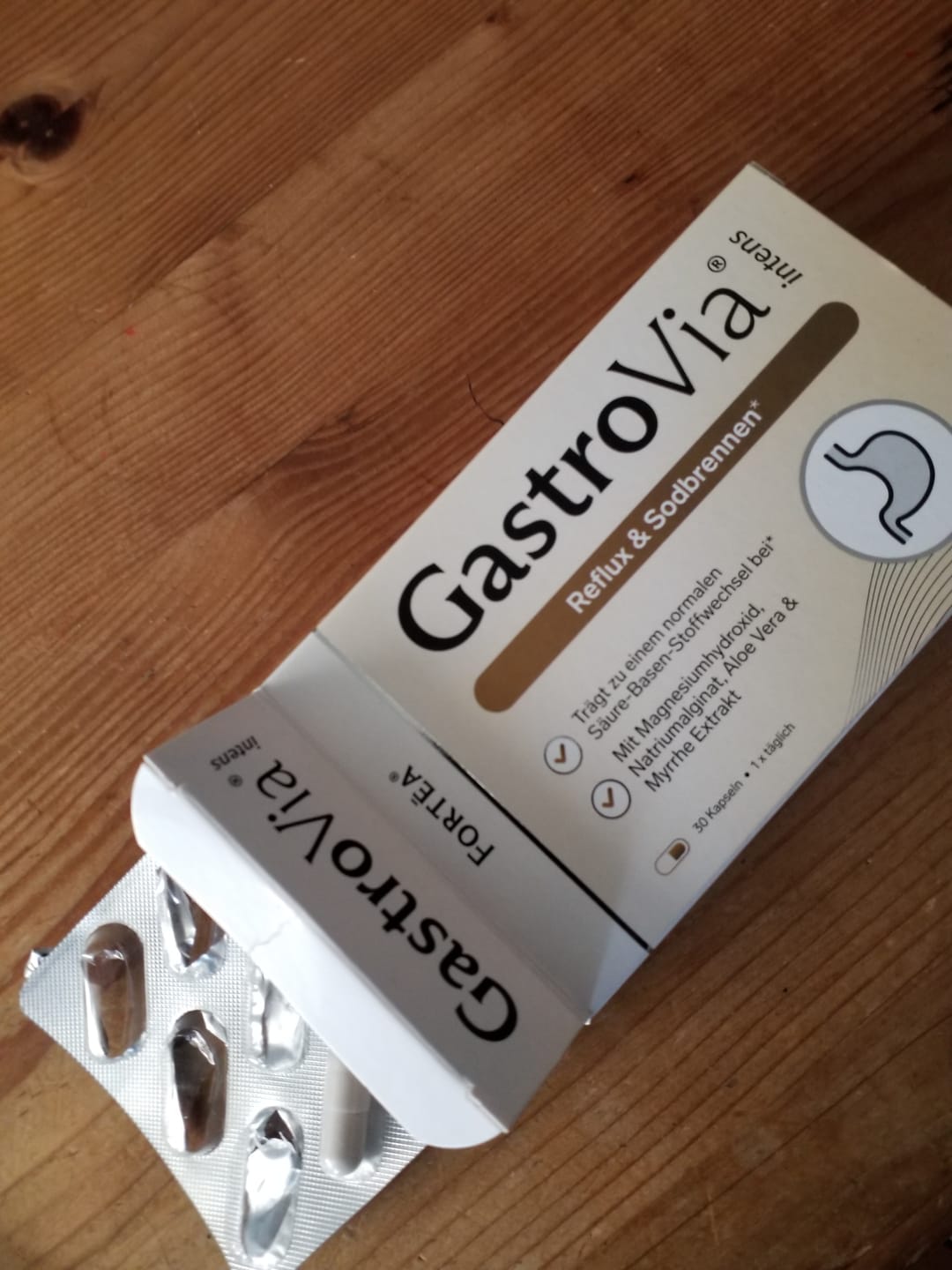 Customer photo review of GastroVia® intens – Reflux & Sodbrennen
