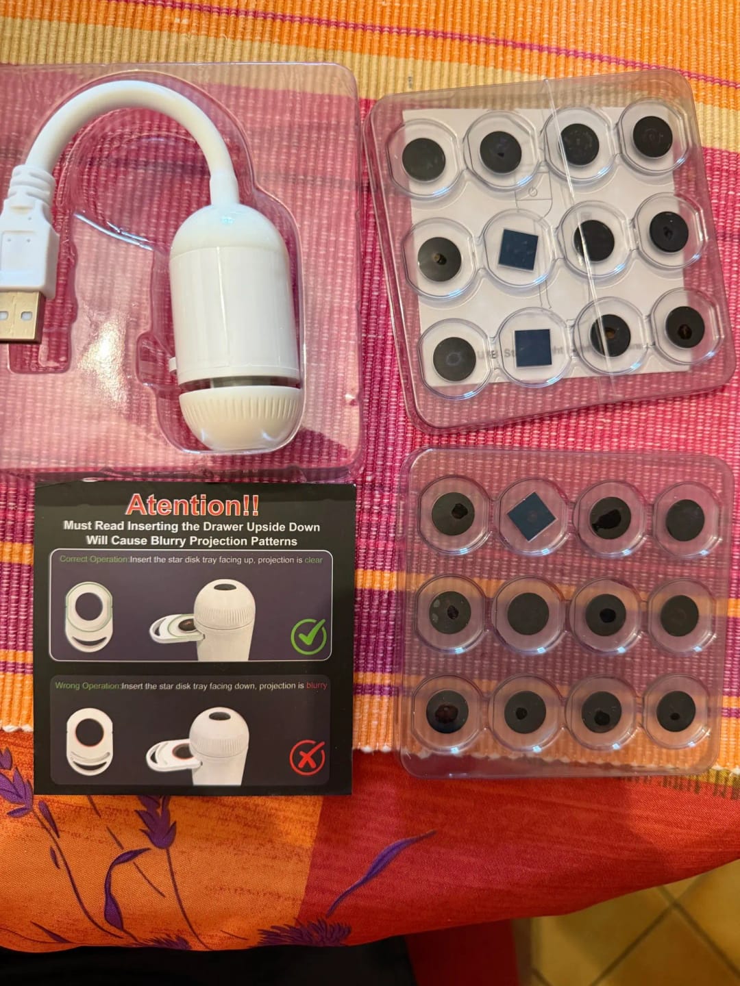 Customer photo review of NovaGlow™ Proyector de Galaxias