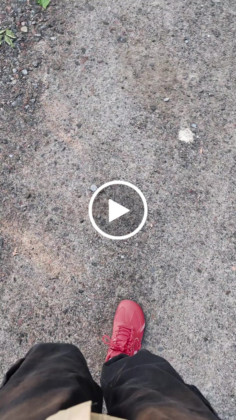 Customer video review of Aether - Wide Toe Sneakers