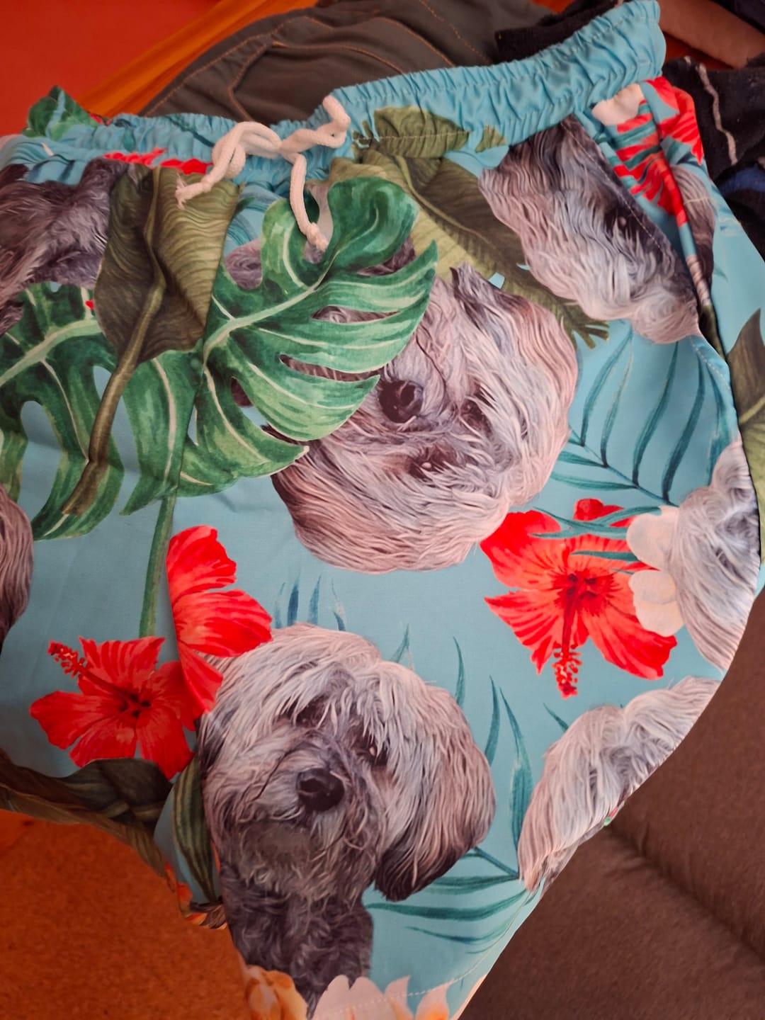 Customer photo review of Personalisierte Badehose - Dein Foto