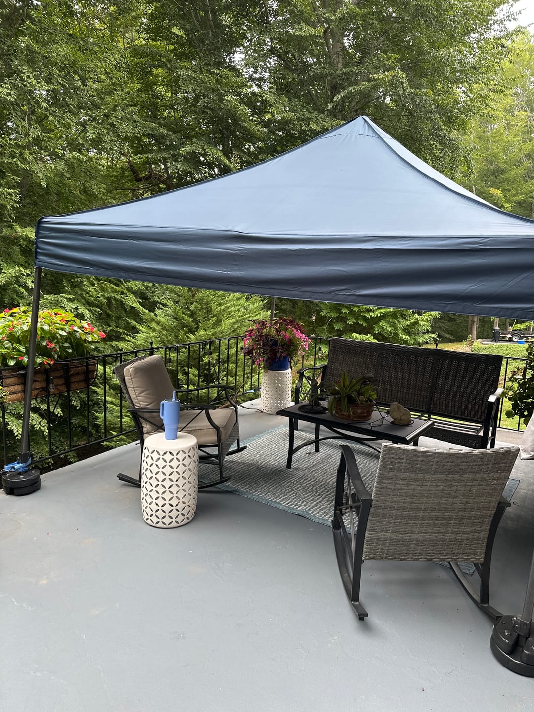 Customer photo review of ABCCANOPY Replacement Top Cover for 10x10/10x15/10x20