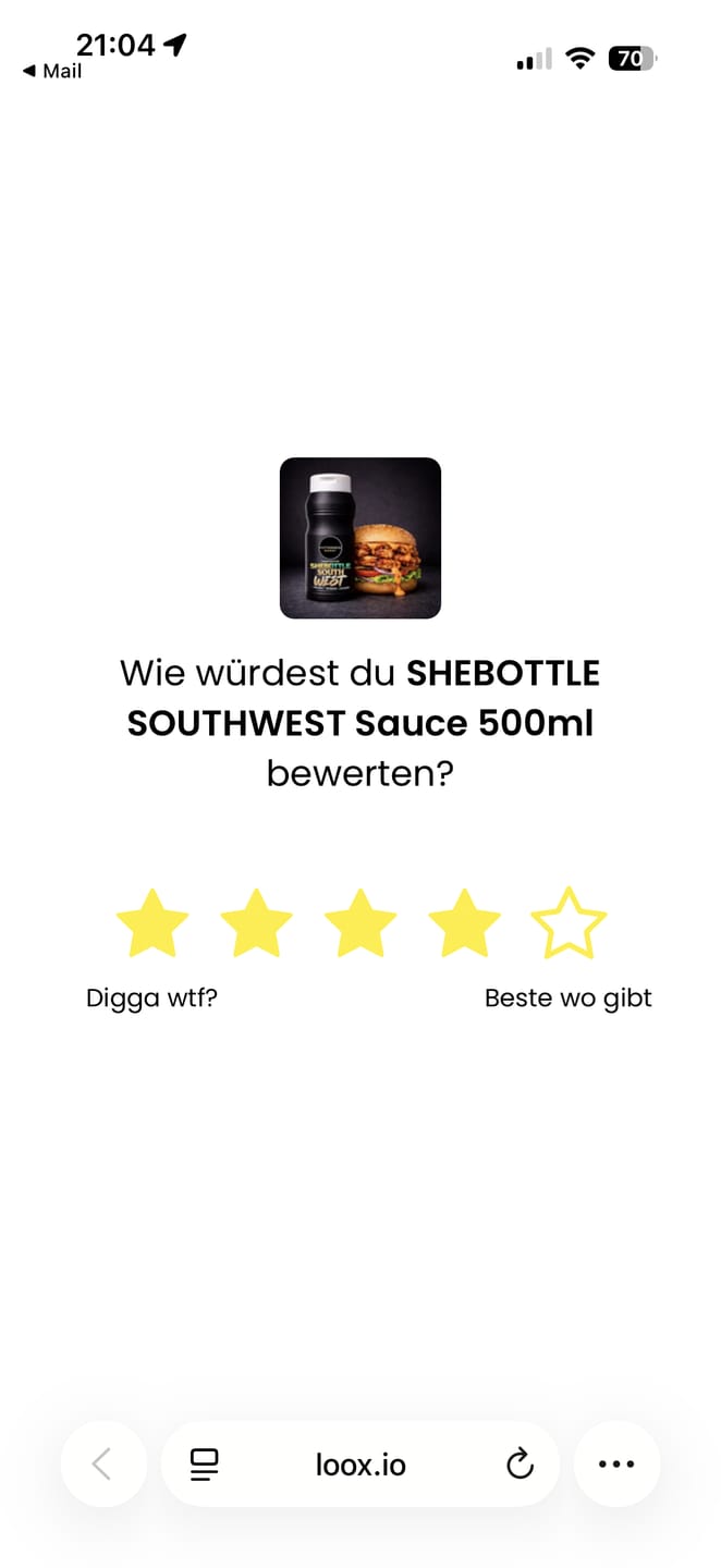 Customer photo review of SHEBOTTLE SOUTHWEST Sauce 500ml