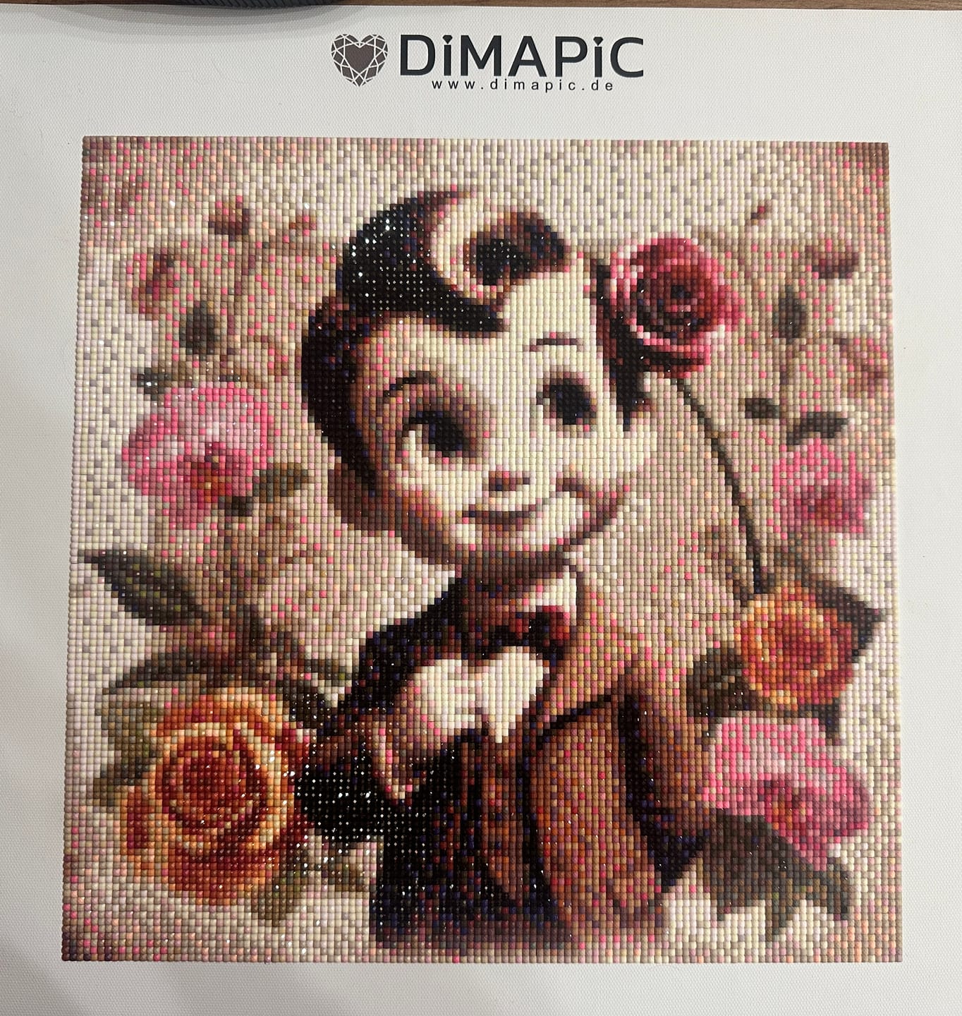 Customer photo review of 5D Diamond Painting - Johannes der Kavalier