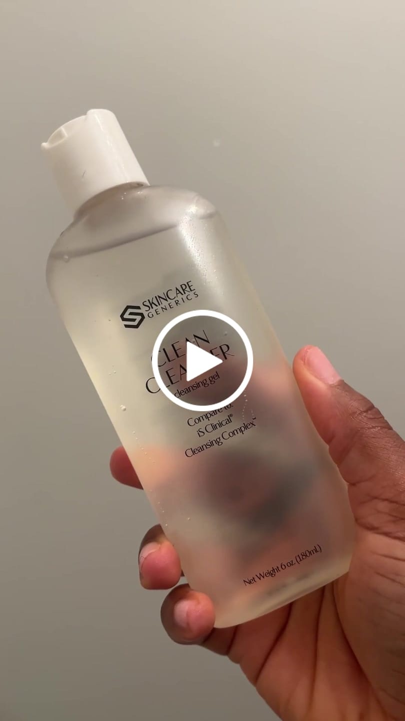 Customer video review of CLEAN CLEANSER | CLEANSING GEL