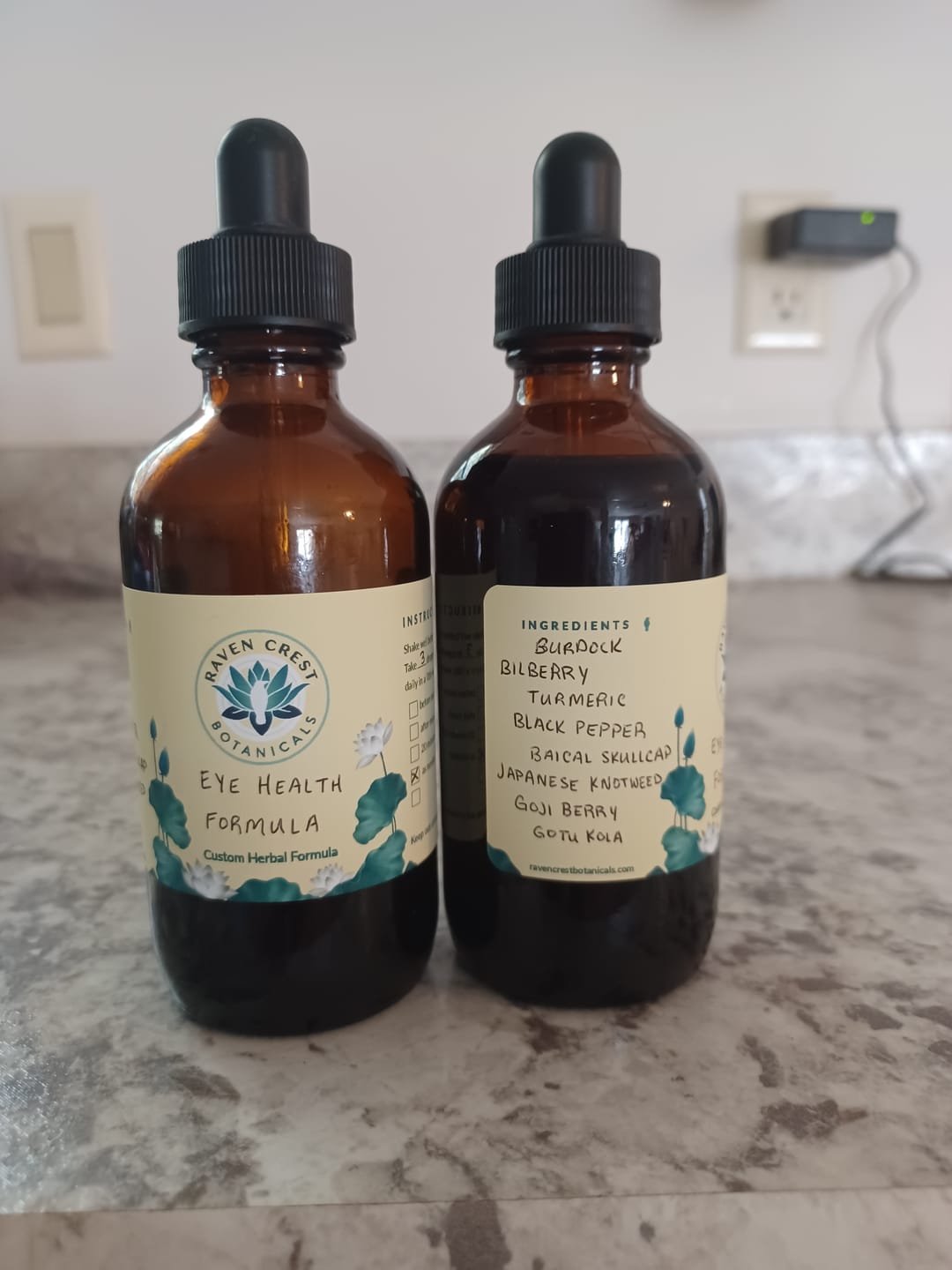 Customer photo review of Custom Tincture