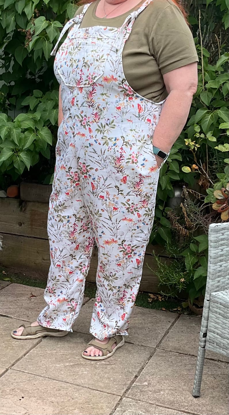 Customer photo review of Antique Garden Cotton Canvas Fabric