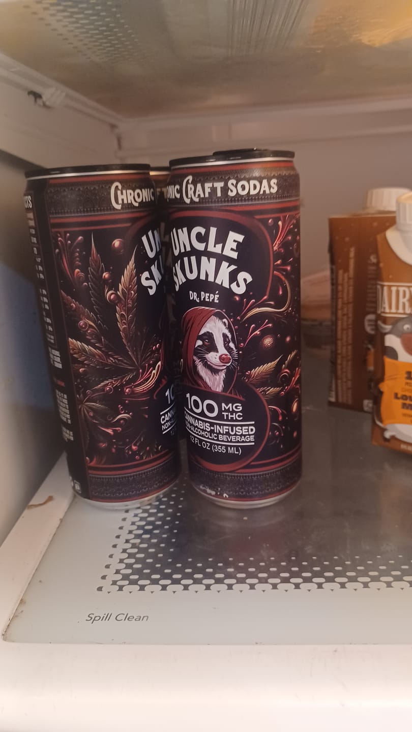 Customer photo review of Dr Pepe | 100 mg | 12oz Chronic Craft Soda