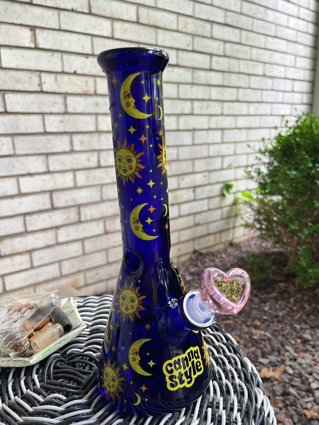 Customer photo review of 90's CELESTIAL BONG 10"
