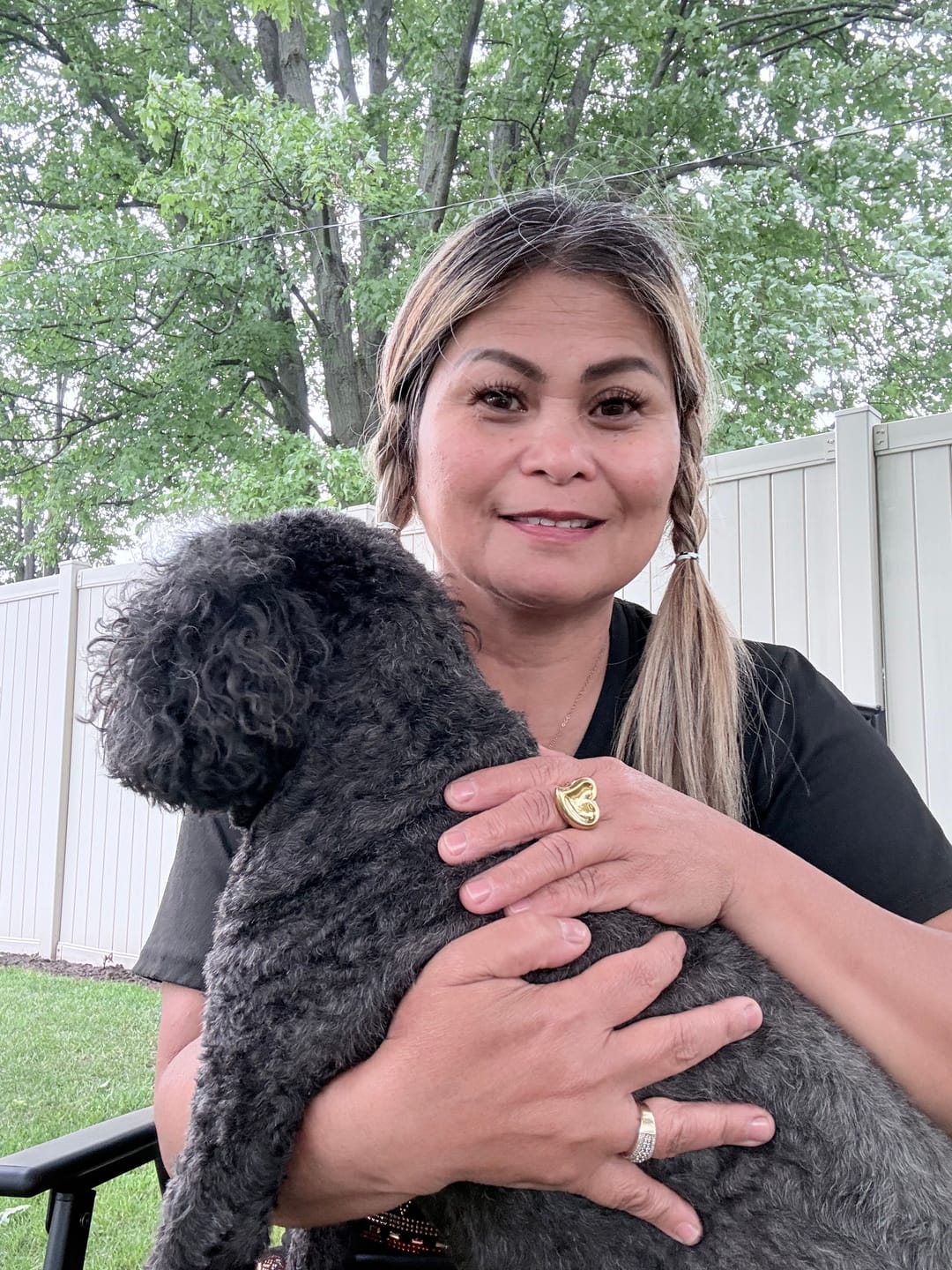 Customer photo review of LuxeBold - Brown