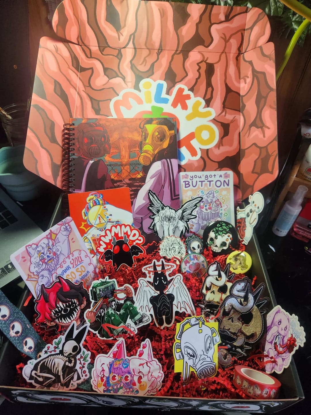 Customer photo review of Creepy Mystery Gift Box
