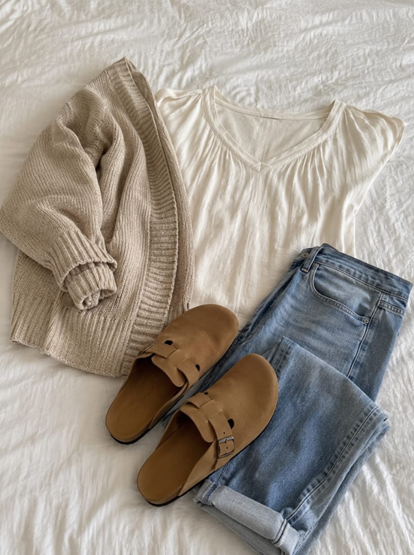 Customer photo review of Women's Comfort Clogs | Slip-On Suede Mules with Arch Support & Adjustable Buckle | Sofuna