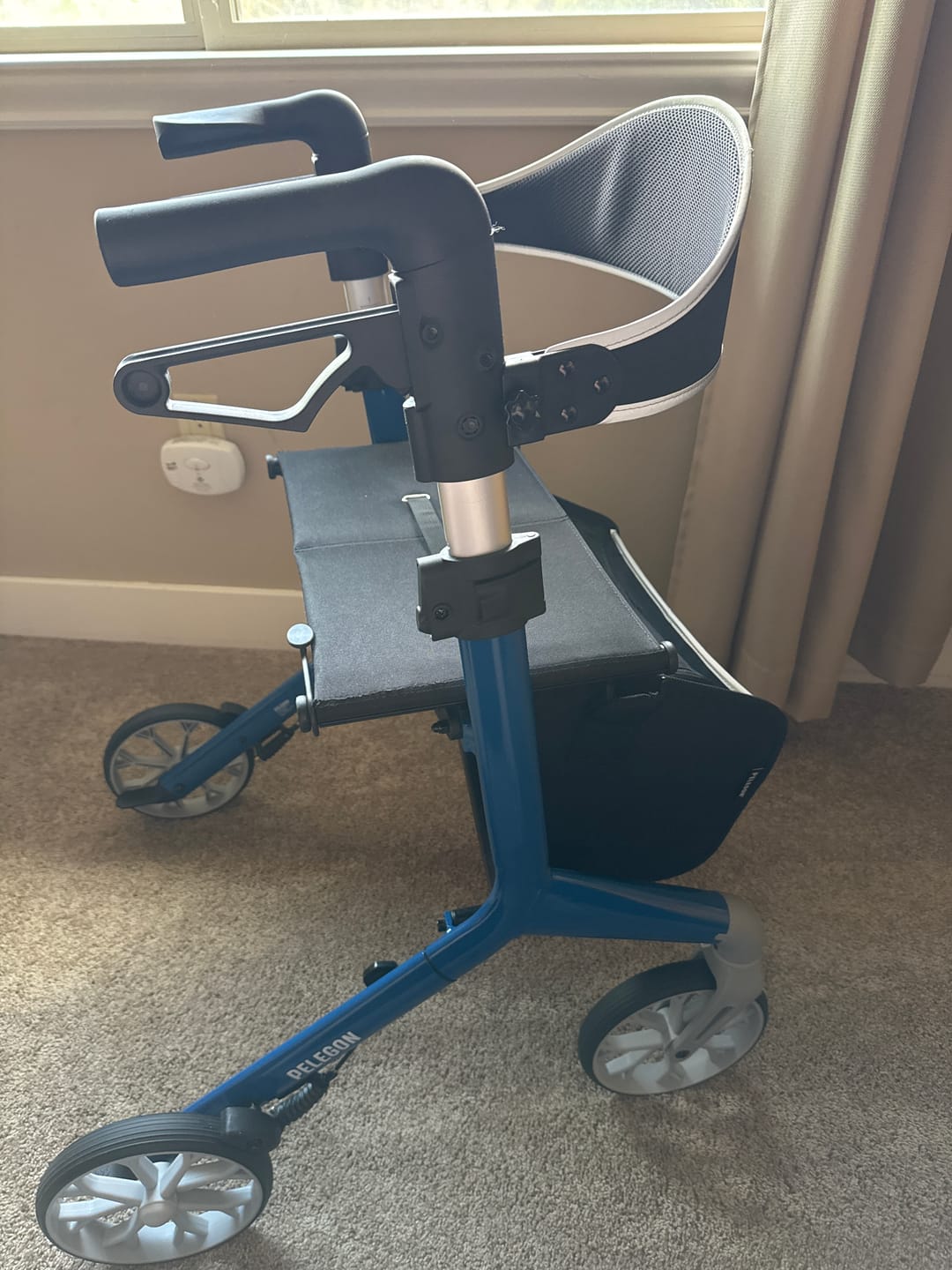 Customer photo review of Pelegon Rollator Walker with Seat