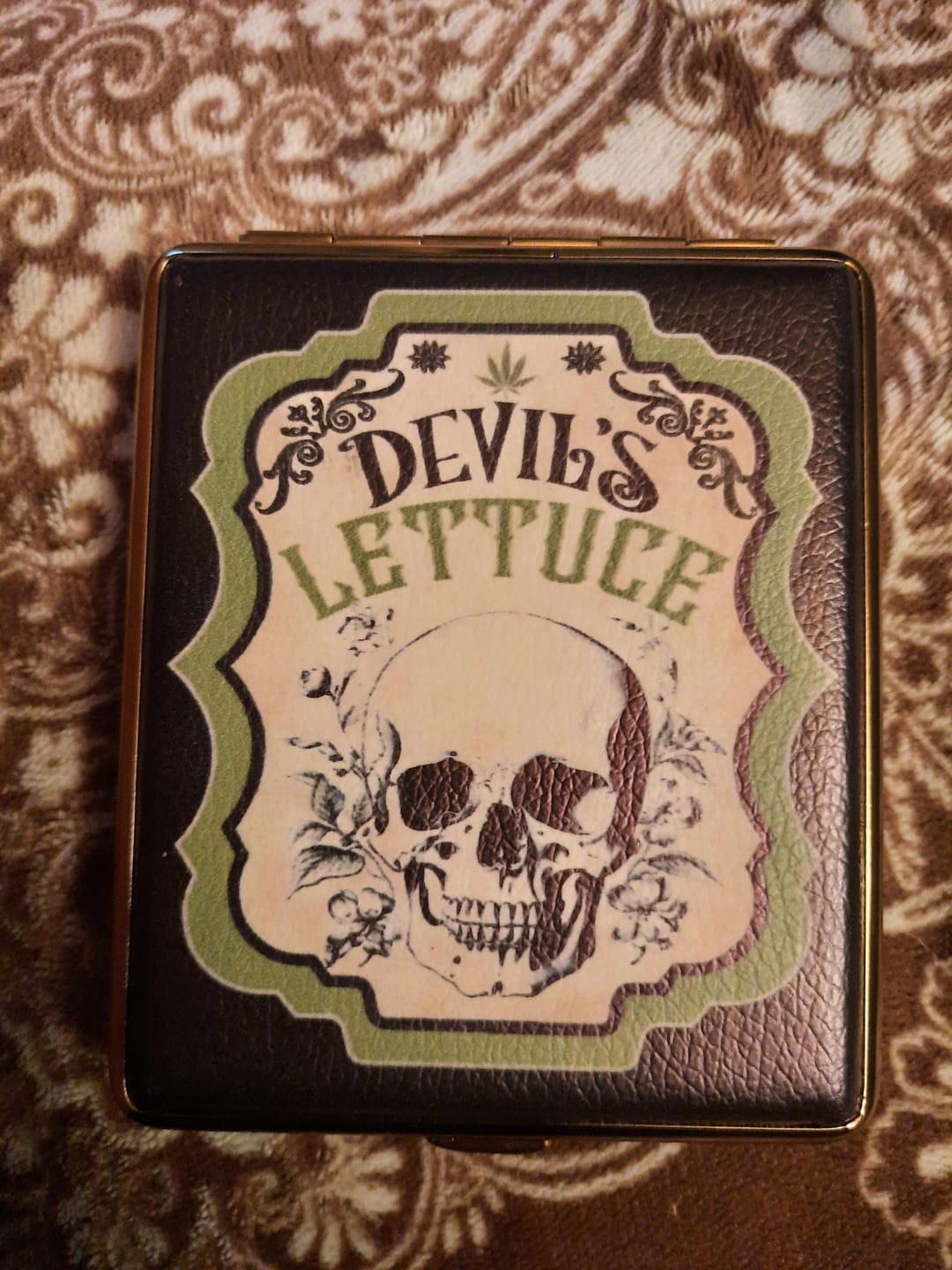 Customer photo review of DEVIL'S LETTUCE JOINT CASE