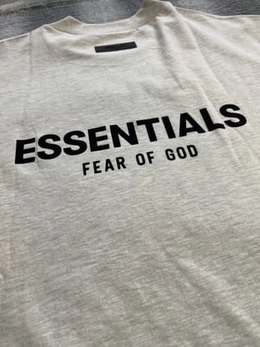 Customer photo review of Fear of God Essentials SS25 Jet Black Summer Set