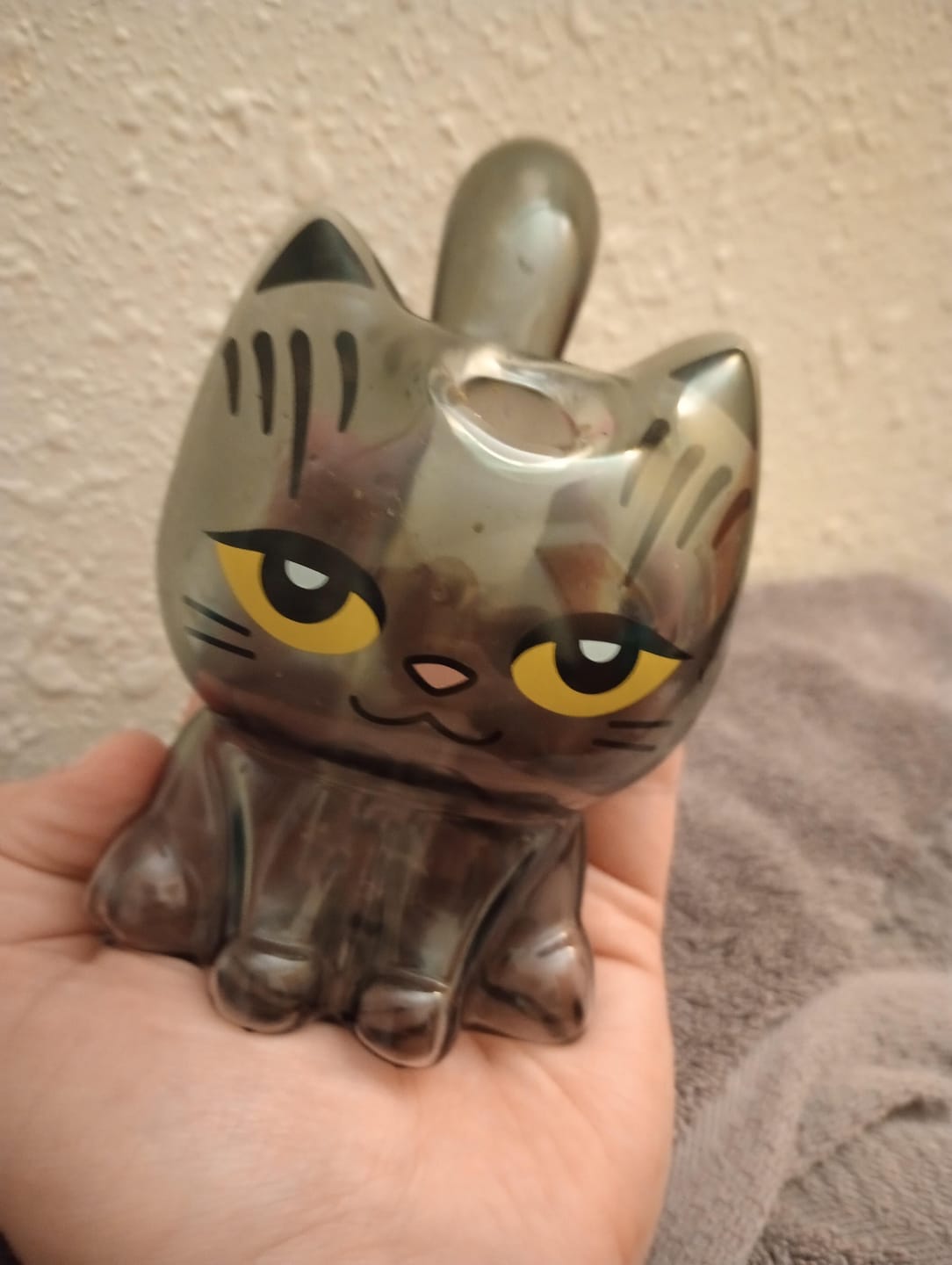 Customer photo review of CANNACAT BUBBLER