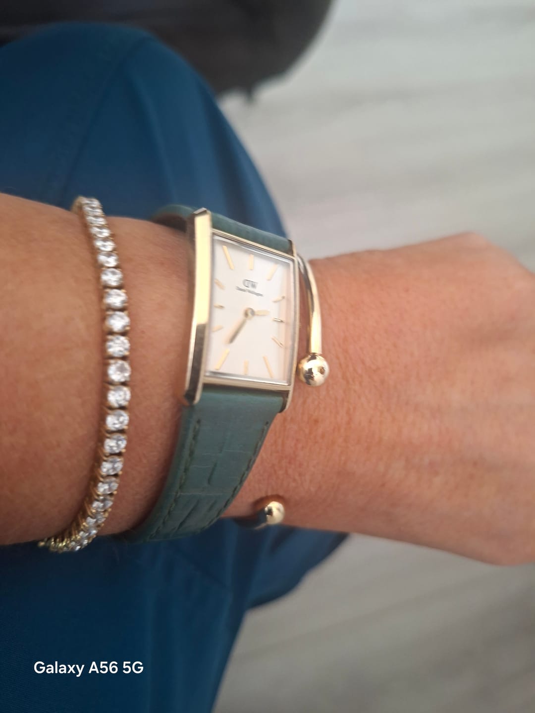 Customer photo review of Timeless Tennis Bracelet