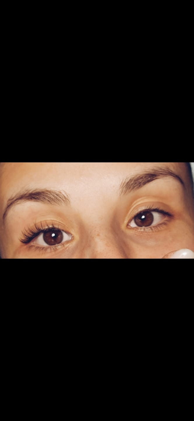Customer photo review of Lashable HONEY startovací sada (5-11mm)