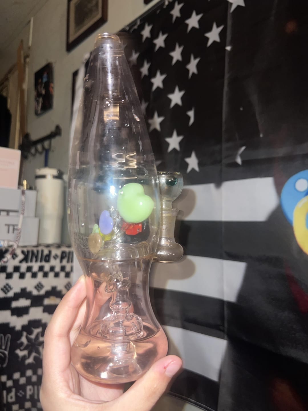 Customer photo review of LAVA LAMP BONG